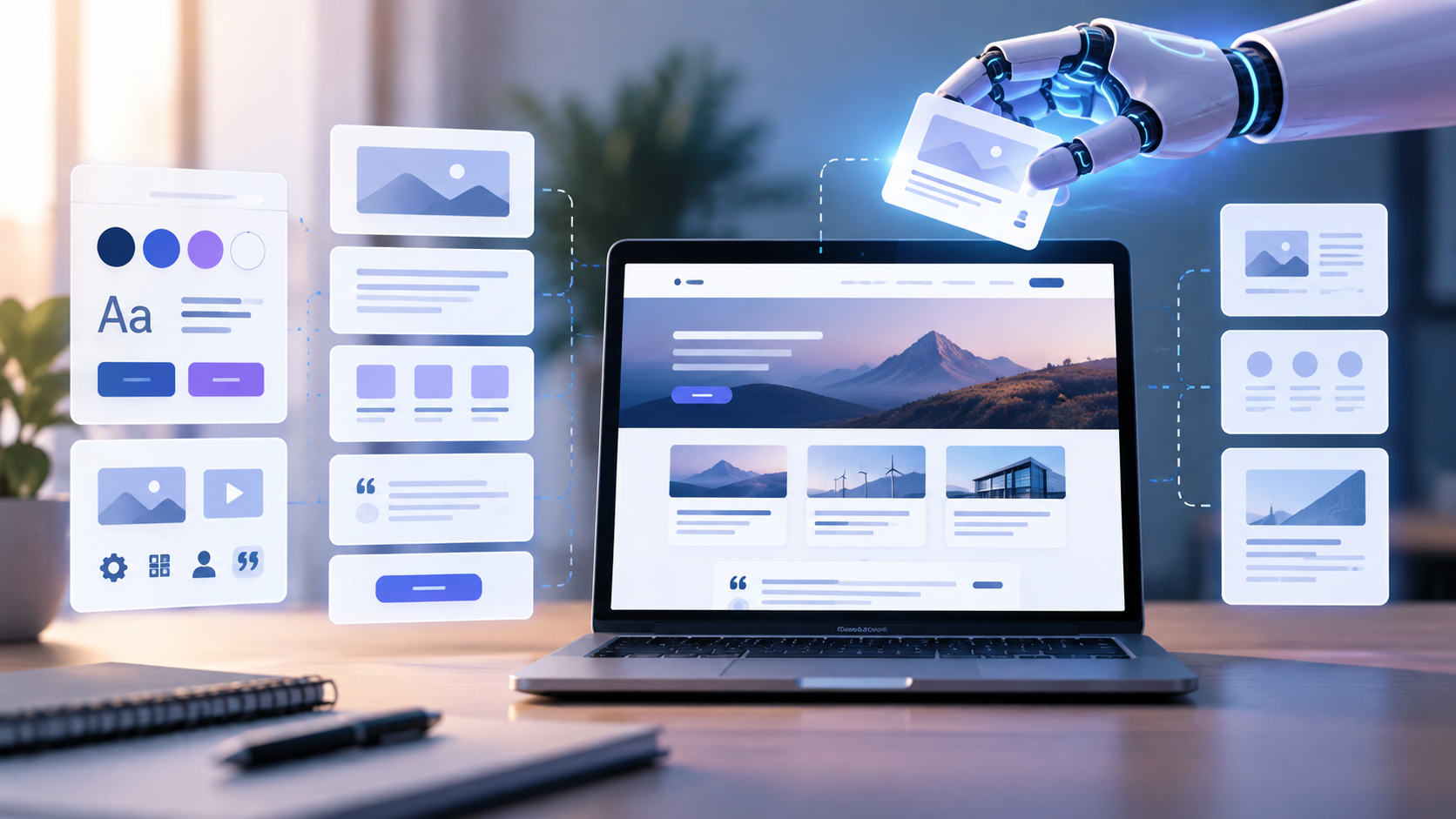 AI-Ready Website With Reusable Design