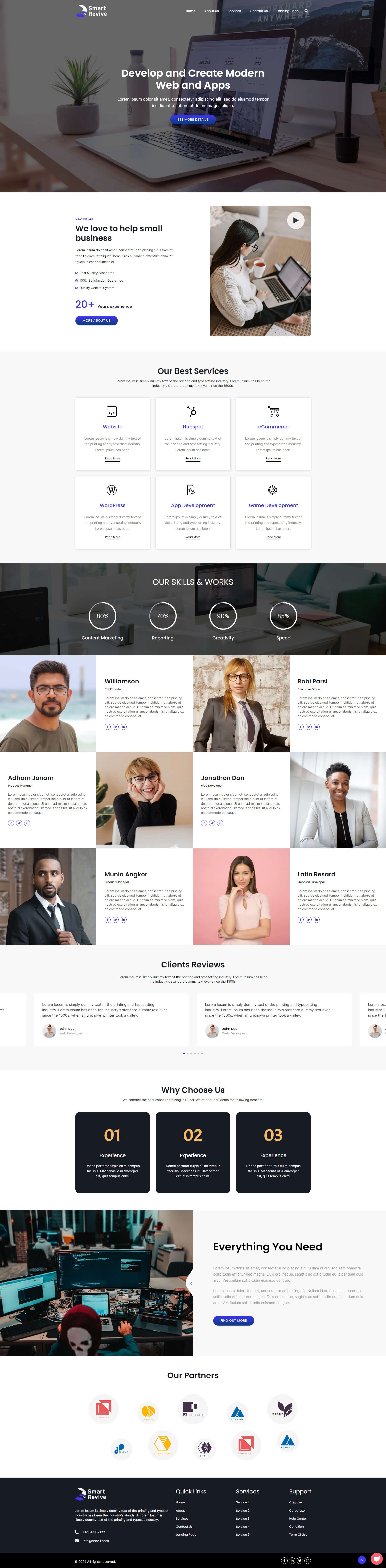 Welcome to Smart Revive, our HubSpot-powered website! Explore innovative solutions.