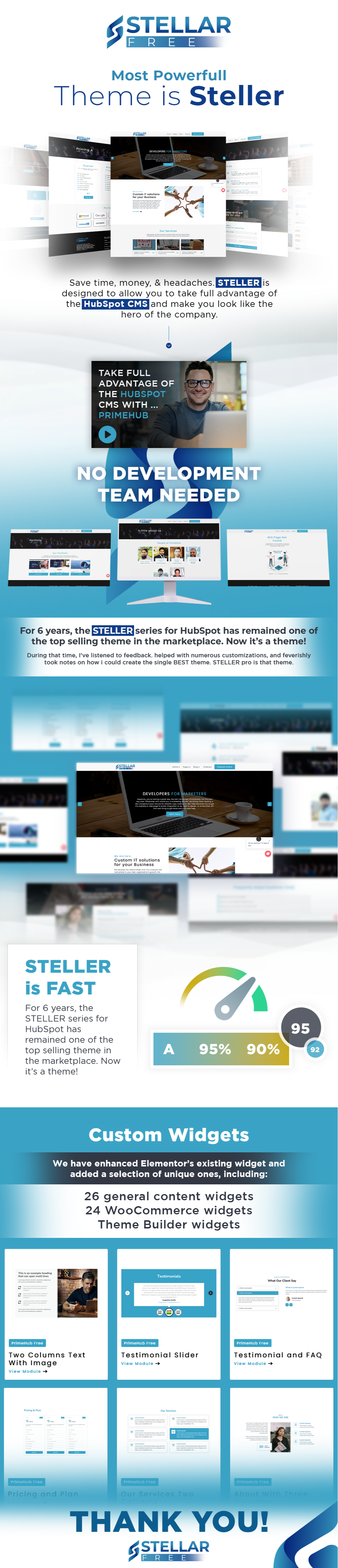 The most powerfull theme is Stellar.  That's right 2 l's. Typos. Real developers.